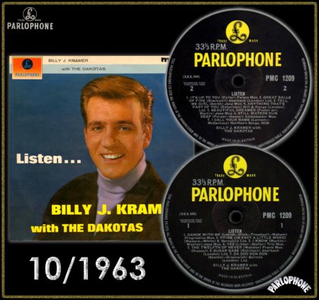 BILLY J. KRAMER WITH THE DAKOTAS PARLOPHONE LP PMC-1209_IC#001.jpg