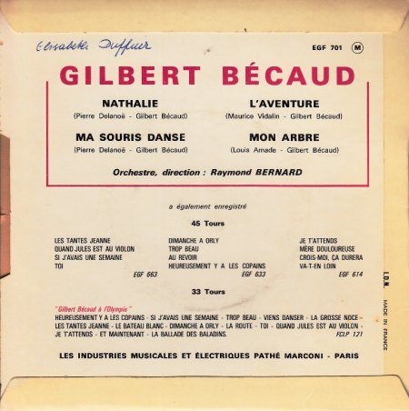 GILBERT BECAUD-EP - Nathalie - CV RS -.jpg