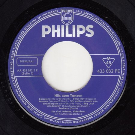 DIE DREI JACKSONS-EP - Hits zum Tanzen -B-.jpg