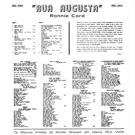 Ronnie Cord - Rua Augusta - Back.jpg