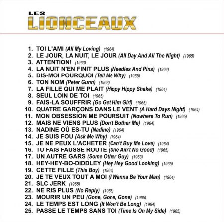 Les Lionceaux - Antologie - Back.jpg