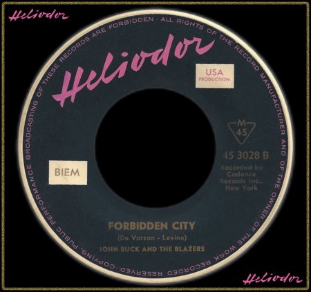 JOHN BUCK &amp; THE BLAZERS - FORBIDDEN CITY_IC#003.jpg