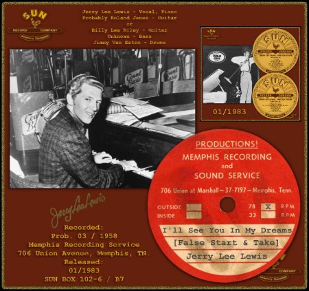 JERRY LEE LEWIS - I'LL SEE YOU IN MY DREAMS [FALSE START &amp; TAKE]_IC#001.jpg