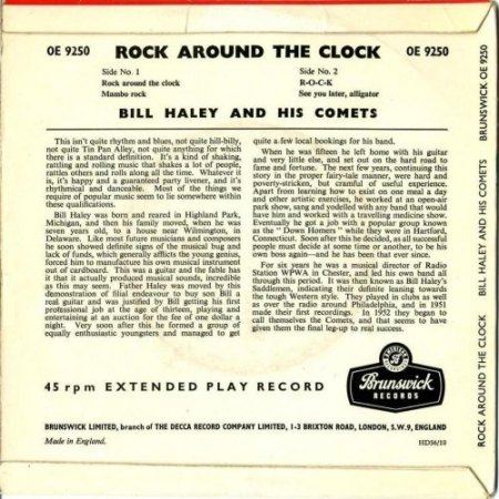 Haley, Bill &amp; the Comets - Rock around the clock EP_4.jpg