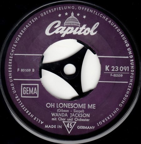WANDA JACKSON - Oh lonesome me -B-.jpg