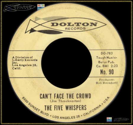 FIVE WHISPERS - CAN'T FACE THE CROWD_IC#002.jpg