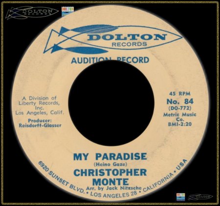 CHRISTOPHER MONTE - MY PARADISE_IC#003.jpg