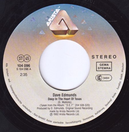 DAVE EDMUNDS - Deep in the heart of Texas -A-.jpg