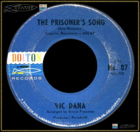 VIC DANA - THE PRISONER'S SONG_IC#002.jpg