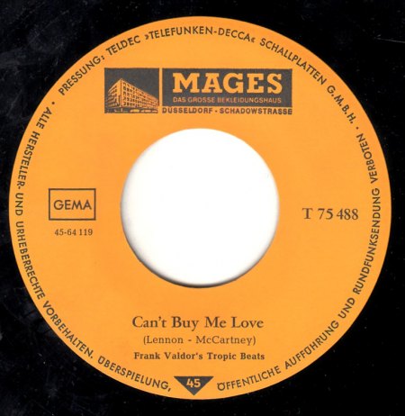 FRANK VALDOR'S TROPIC BEATS - Can#T buy me love -A-.jpg