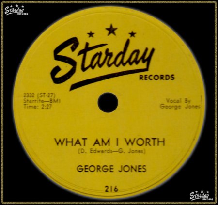 GEORGE JONES - WHAT AM I WORTH_IC#002.jpg