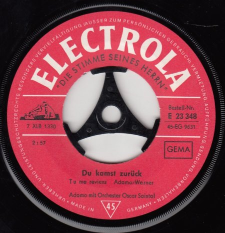 ADAMO - Du kamst zurück -B-.jpg