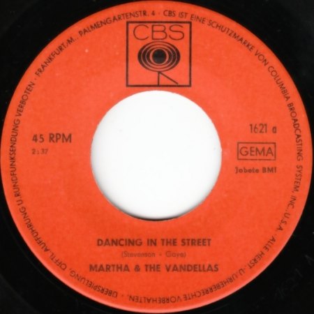 Vandellas16Dancing in the street CBS 1621 Dtschld.jpg