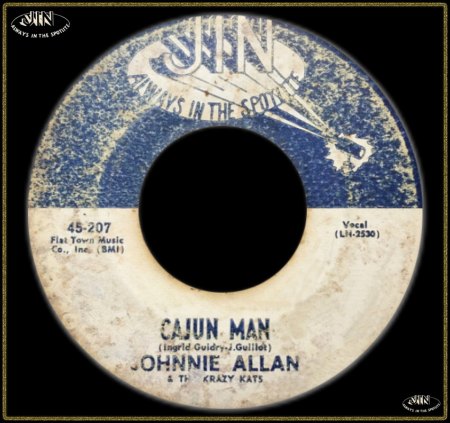 JOHNNIE ALLAN &amp; THE KRAZY KATS - CAJUN MAN_IC#002.jpg