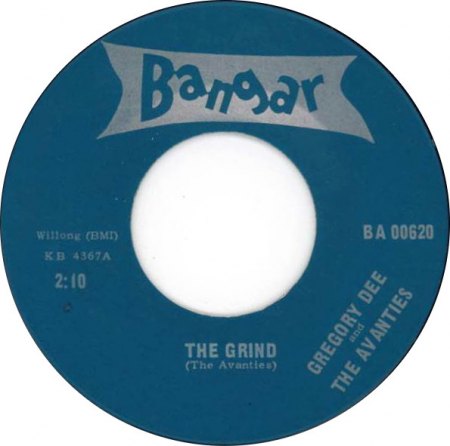 Dee, Gregory &amp; the Avanties - The Grind (2).jpg