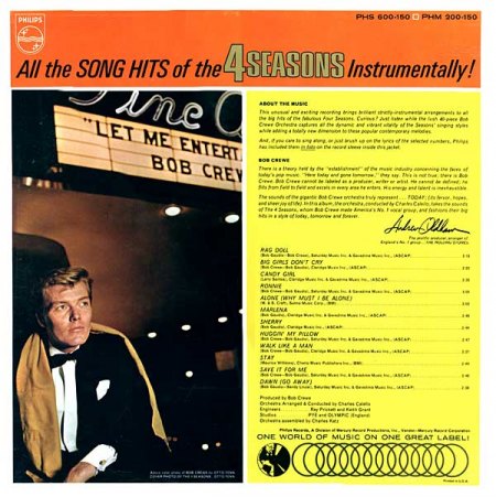 Crewe, Bob (Orchestra) - All the Song Hits of the Four Seasons (2).jpg