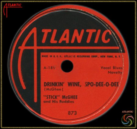 STICK MC GHEE &amp; HIS BUDDIES - DRINKIN' WINE SPO-DEE-O-DEE_IC#002.jpg
