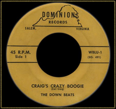 DOWN BEATS - CRAIG'S CRAZY BOOGIE_IC#001.jpg