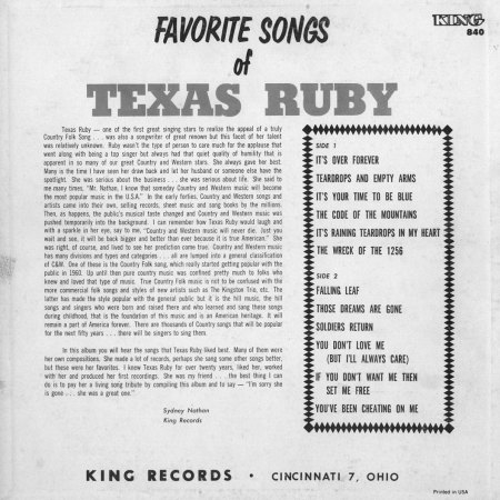 Texas Ruby - Favorite Songs  (2).JPG