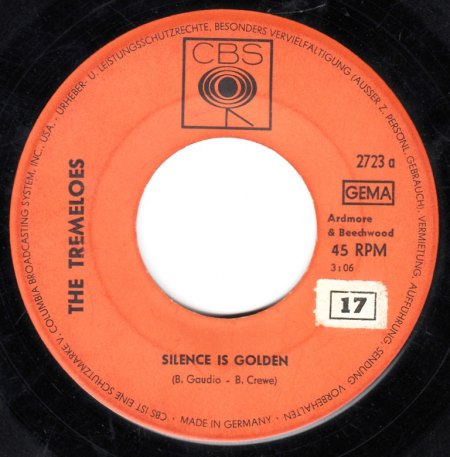 TREMELOES - Silence is golden -A-.jpg
