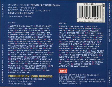 Adam Faith - The Best Of The EMI Years back.jpg