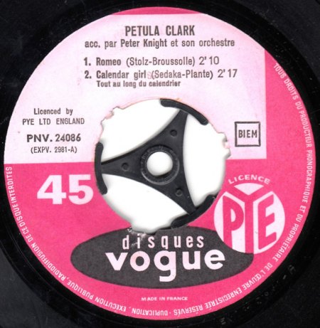 PETULA CLARK-EP - Romeo -A-.jpg