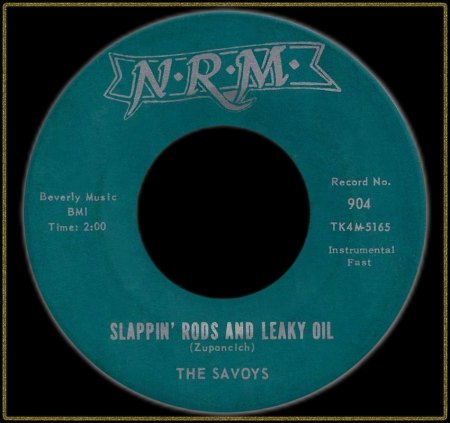 SAVOYS - SLAPPIN' RODS &amp; LEAKY OIL_IC#003.jpg