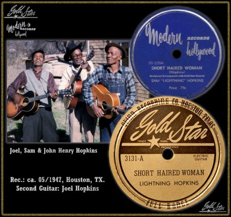 LIGHTNIN' HOPKINS - SHORT HAIRED WOMAN (GOLDSTAR)_IC#001.jpg