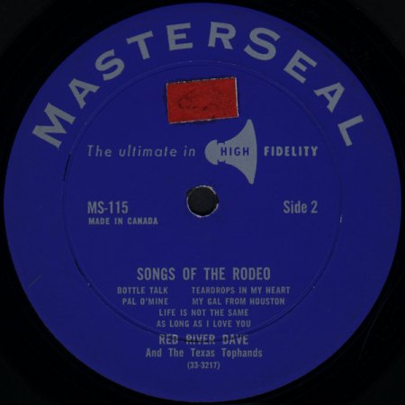 Red River Dave &amp; the Texas Tophands - Songs of the Rodeo (2).jpg