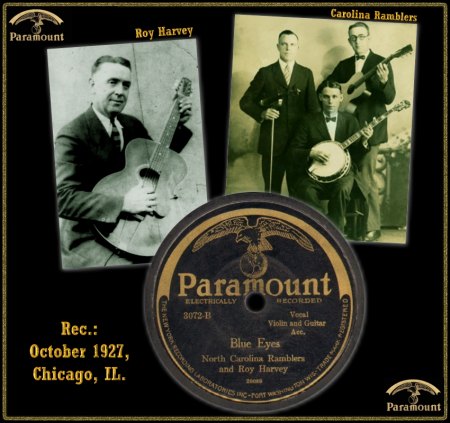 NORTH CAROLINA RAMBLERS &amp; ROY HARVEY - BLUE EYES_IC#001.jpg