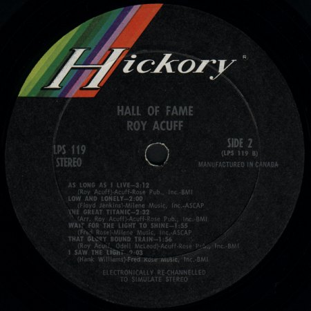 Acuff, Roy - Country Hall of Fame - Hickory LP .jpg