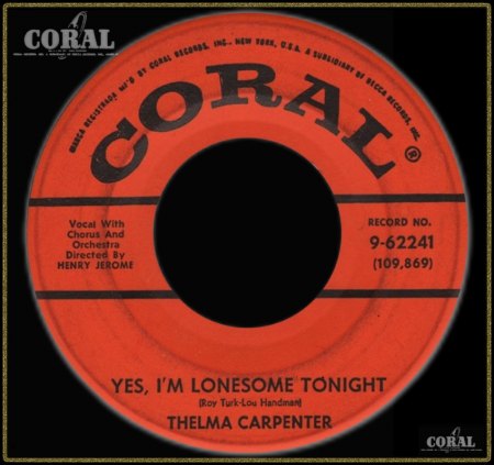 THELMA CARPENTER - YES I'M LONESOME TONIGHT_IC#002.jpg