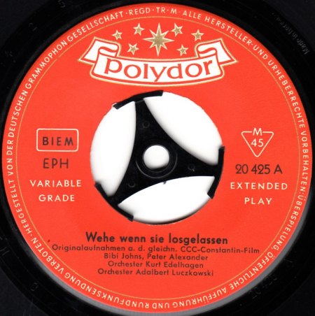 BIBI JOHN + PETER ALEXANDER-EP - Wehe wenn sie losgelassen -A-.jpg