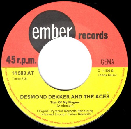 DESMOND DEKKER - Tips of my fingers -B-.jpg