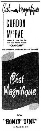 C'Est Magnifique Ad 1953.jpg