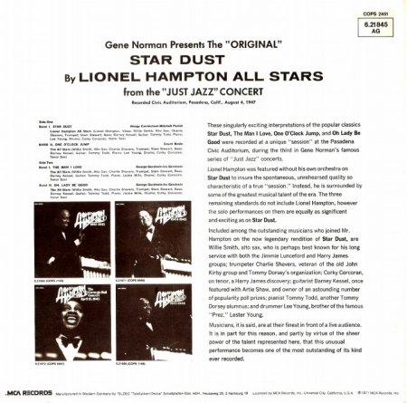 Hampton, Lionel - Stardust asfg.jpg