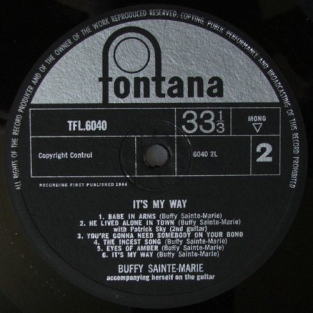 Sainte-Marie, Buffy - It's my way - Fontana LP (4).jpg