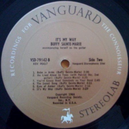 Sainte-Marie, Buffy - It's my way - Vanguard LP (3).jpg