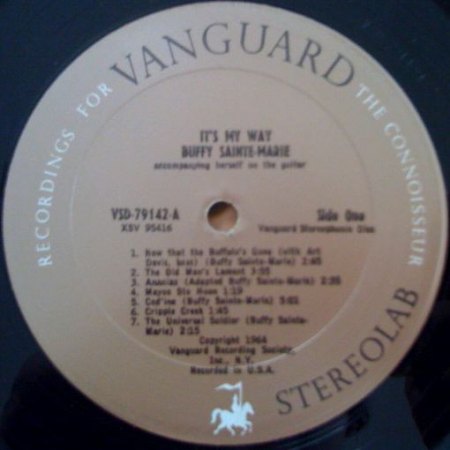 Sainte-Marie, Buffy - It's my way - Vanguard LP (2).jpg