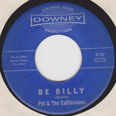 k-Pat &amp; The Californians - Be Billy 002.jpg