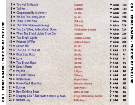 Noack, Eddie - A fistful of Noack CD 5 End of the line (3).jpg