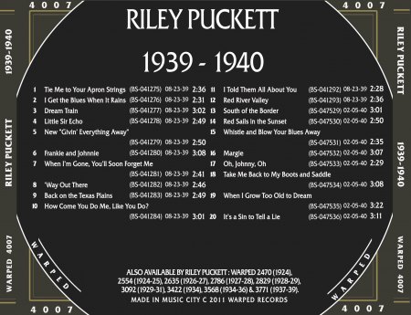 Riley Puckett - Classics 1939-1940 - back.jpg