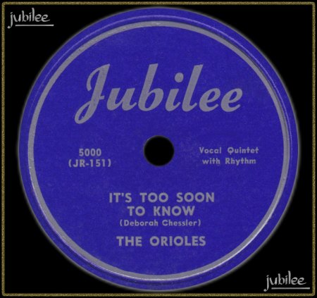 ORIOLES - IT'S TOO SOON TO KNOW_IC#004.jpg
