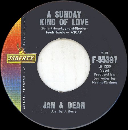 Jan &amp; Dean_A Sunday Kind Of Love_Liberty-55397.jpg