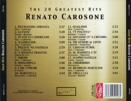 Renato Carosone - The 20 Greatest Hits -Tras.jpg