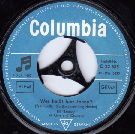 BILL RAMSEY - Wer heißt hier Jonny -B-.jpg