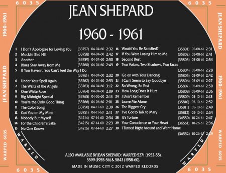 Jean Shepard - Classics 1960-1961 - back.jpg