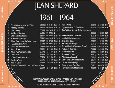 Jean Shepard - Classics 1961-1964 - back.jpg