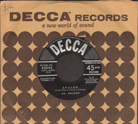 Jolson, Al - Decca 23714.jpg