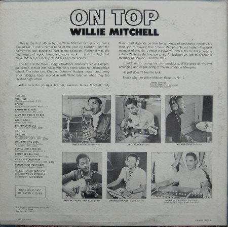 Mitchell, Willie - On Top (2).JPG